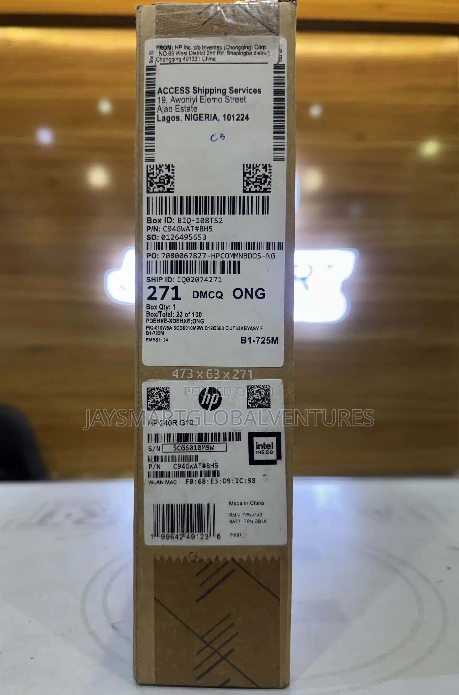 Laptop HP 240 G10 16GB Intel Core 5 SSD 512GB