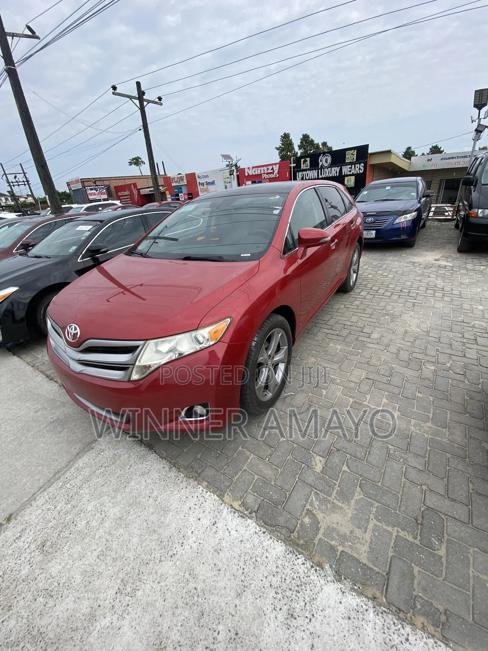 Toyota Venza XLE AWD 2013 Red
