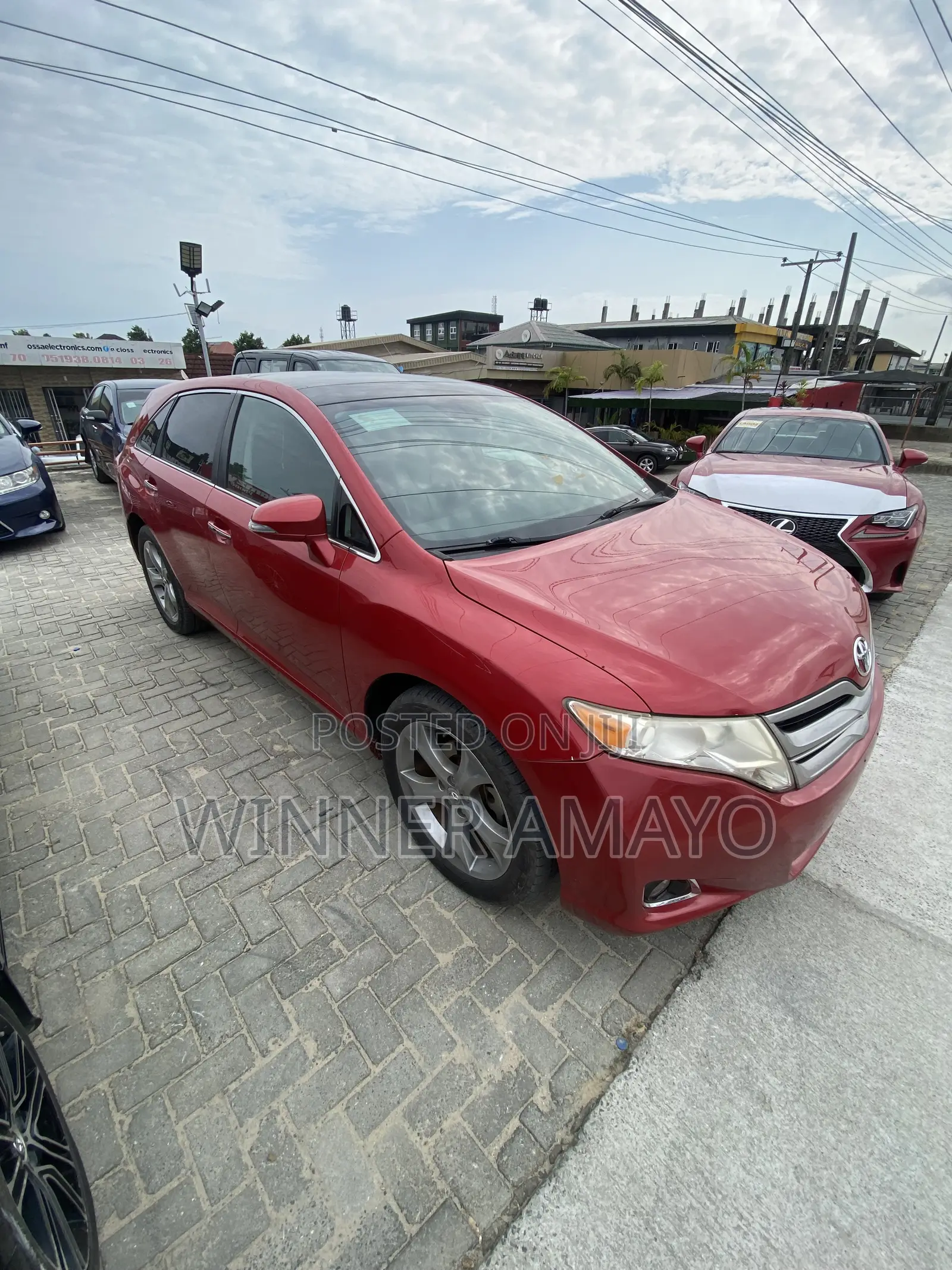 Toyota Venza XLE AWD 2013 Red