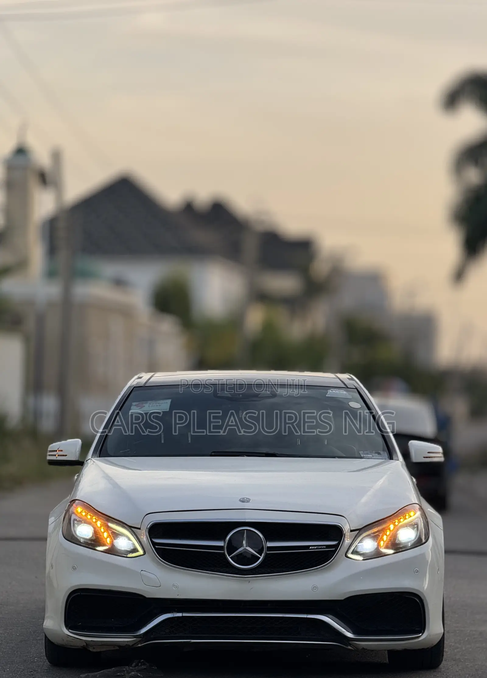 Mercedes-Benz E63 2015 White