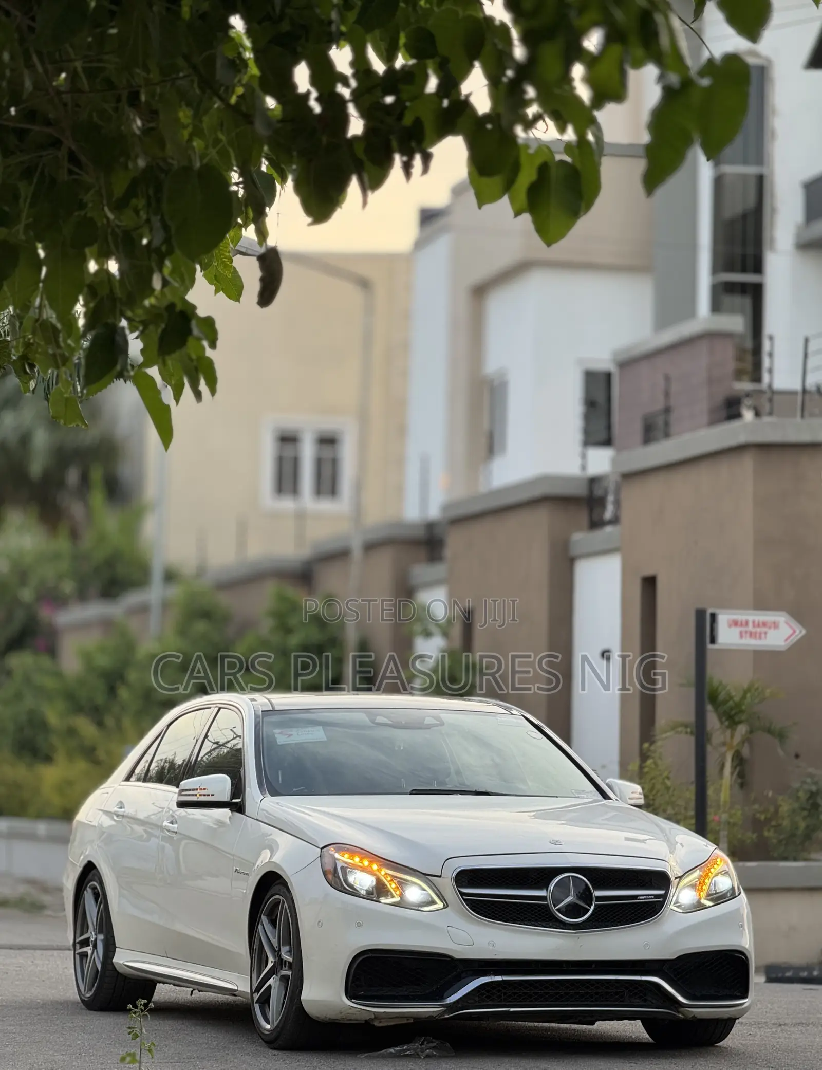 Mercedes-Benz E63 2015 White
