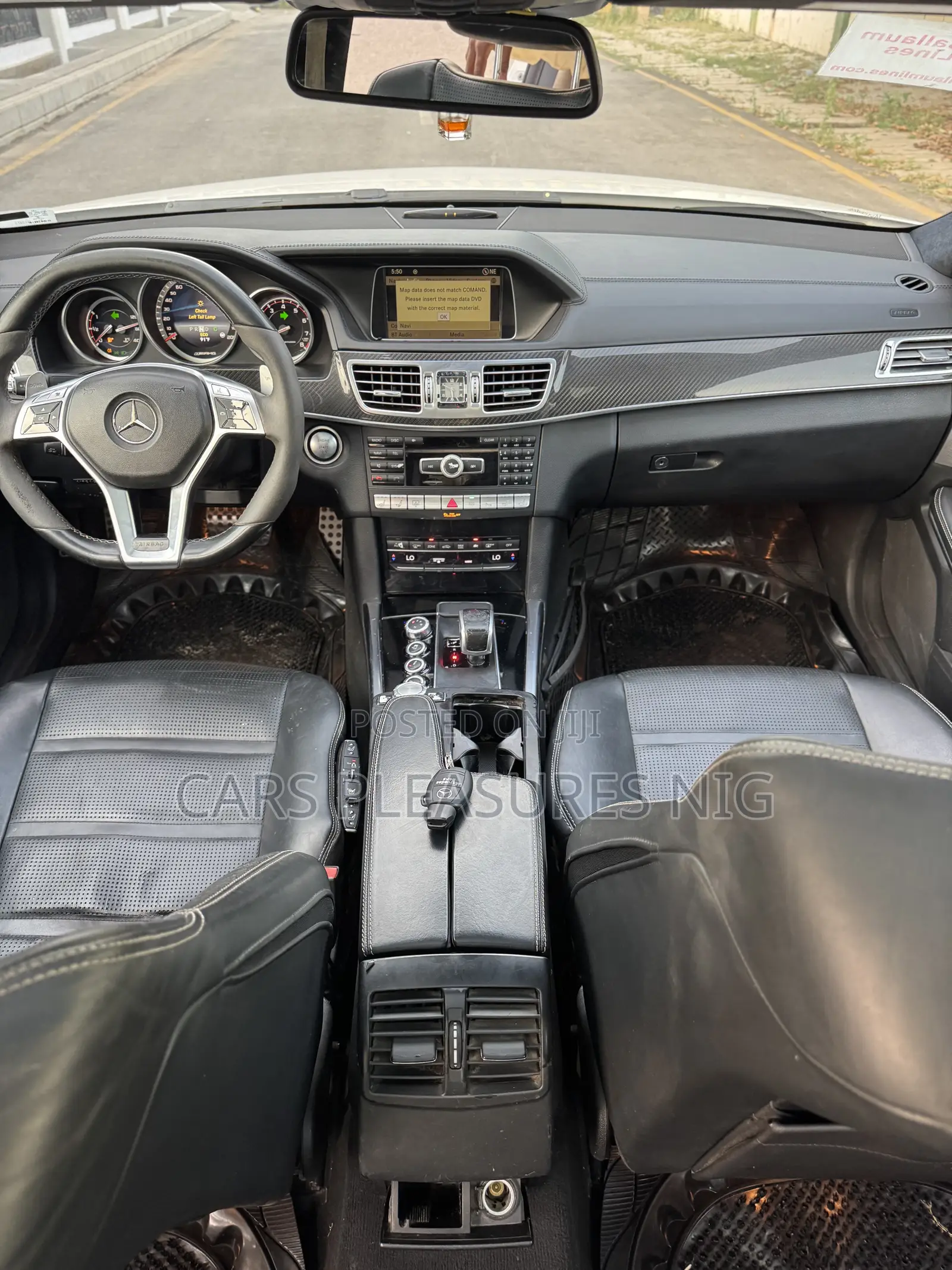 Mercedes-Benz E63 2015 White