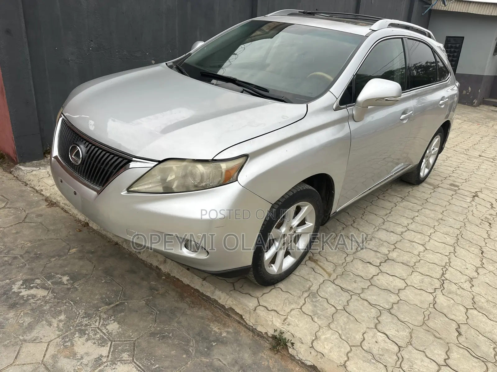 Lexus RX 350 2010 Silver