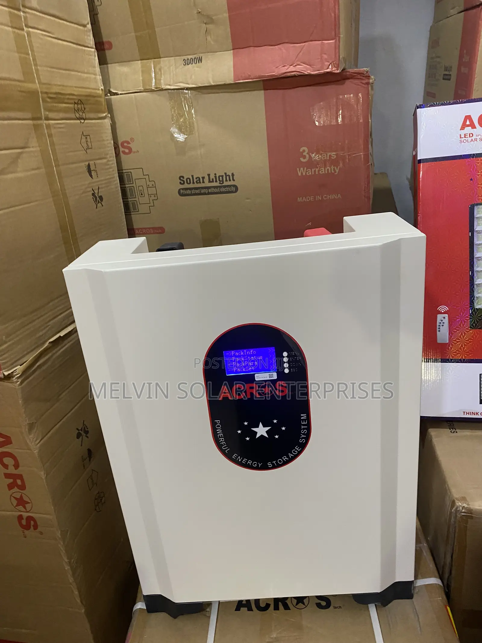 5kwh 25.6v Across Tech Solar Lithium Ion Phosphate Batteries Available