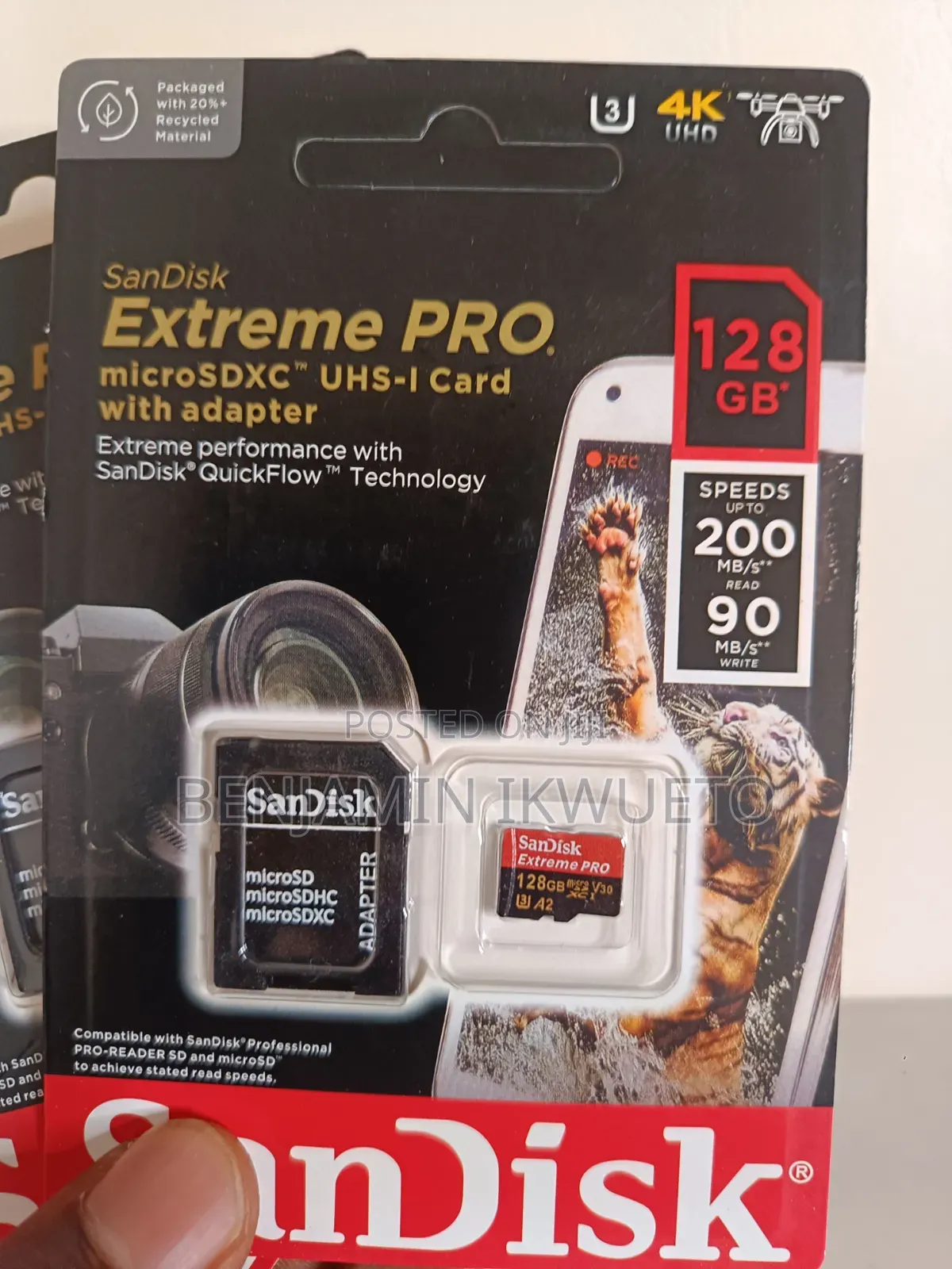 128gig Micro SD Card , Extreme Pro (SanDisk)