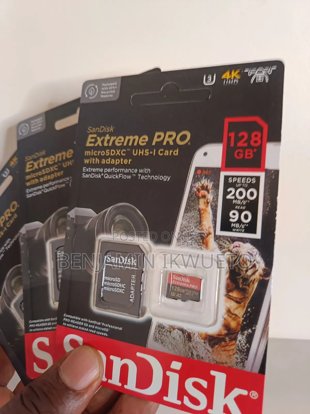 128gig Micro SD Card , Extreme Pro (SanDisk)