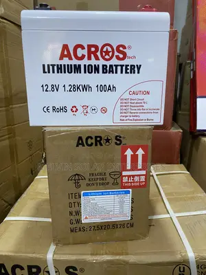 1.28kwh 12v 100ah Across Tech Solar Lithium Ion Phosphate Batteries