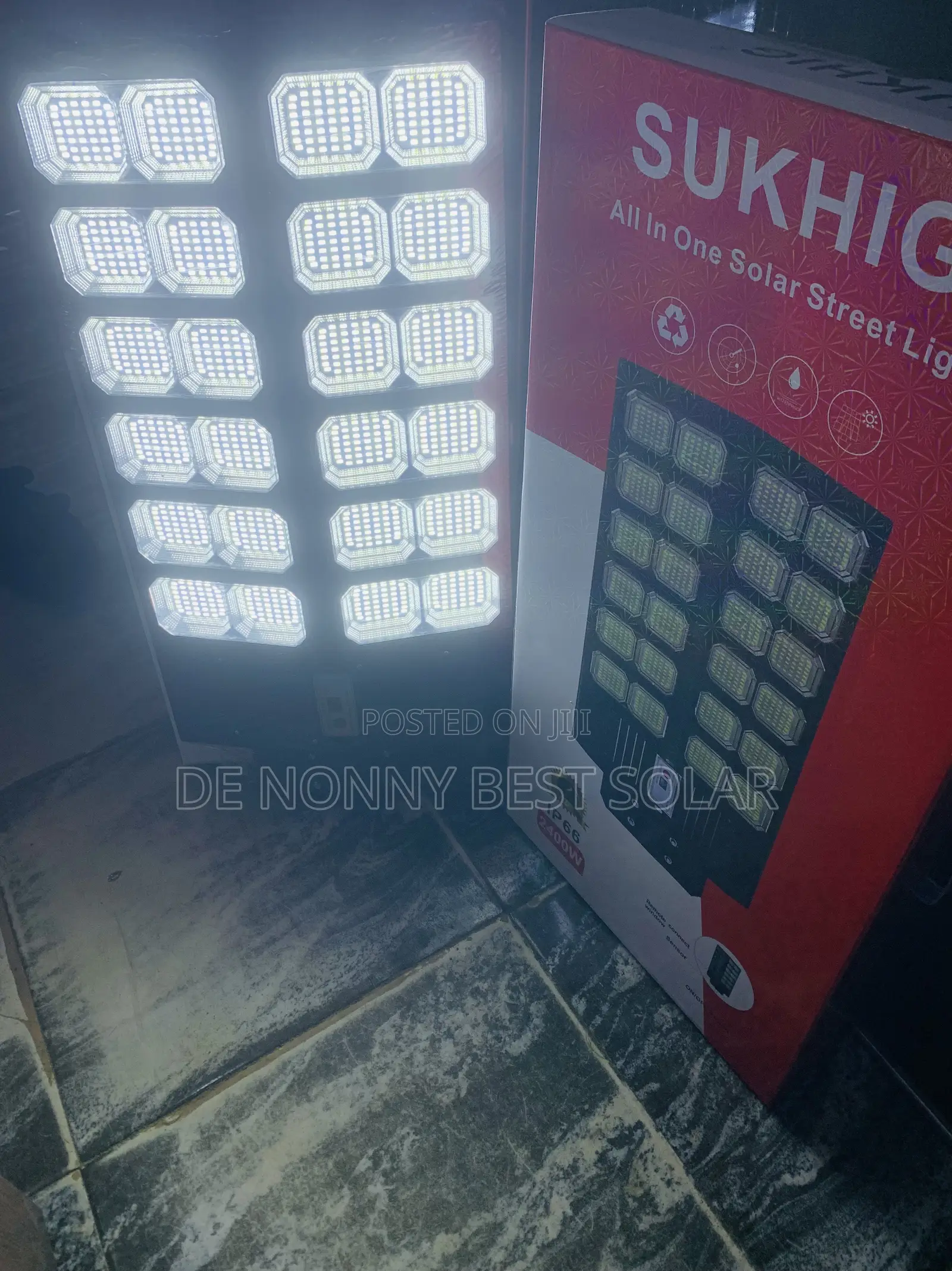 2400watts Sukhig Solar Street Light