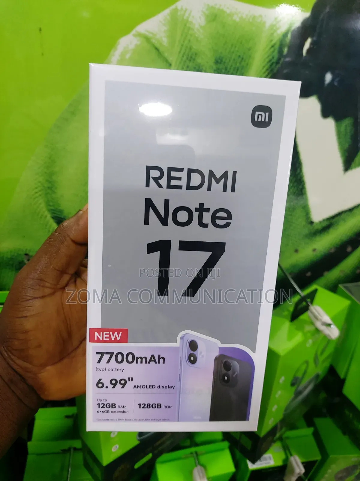 New Xiaomi Redmi Note 17 4G 128 GB Blue