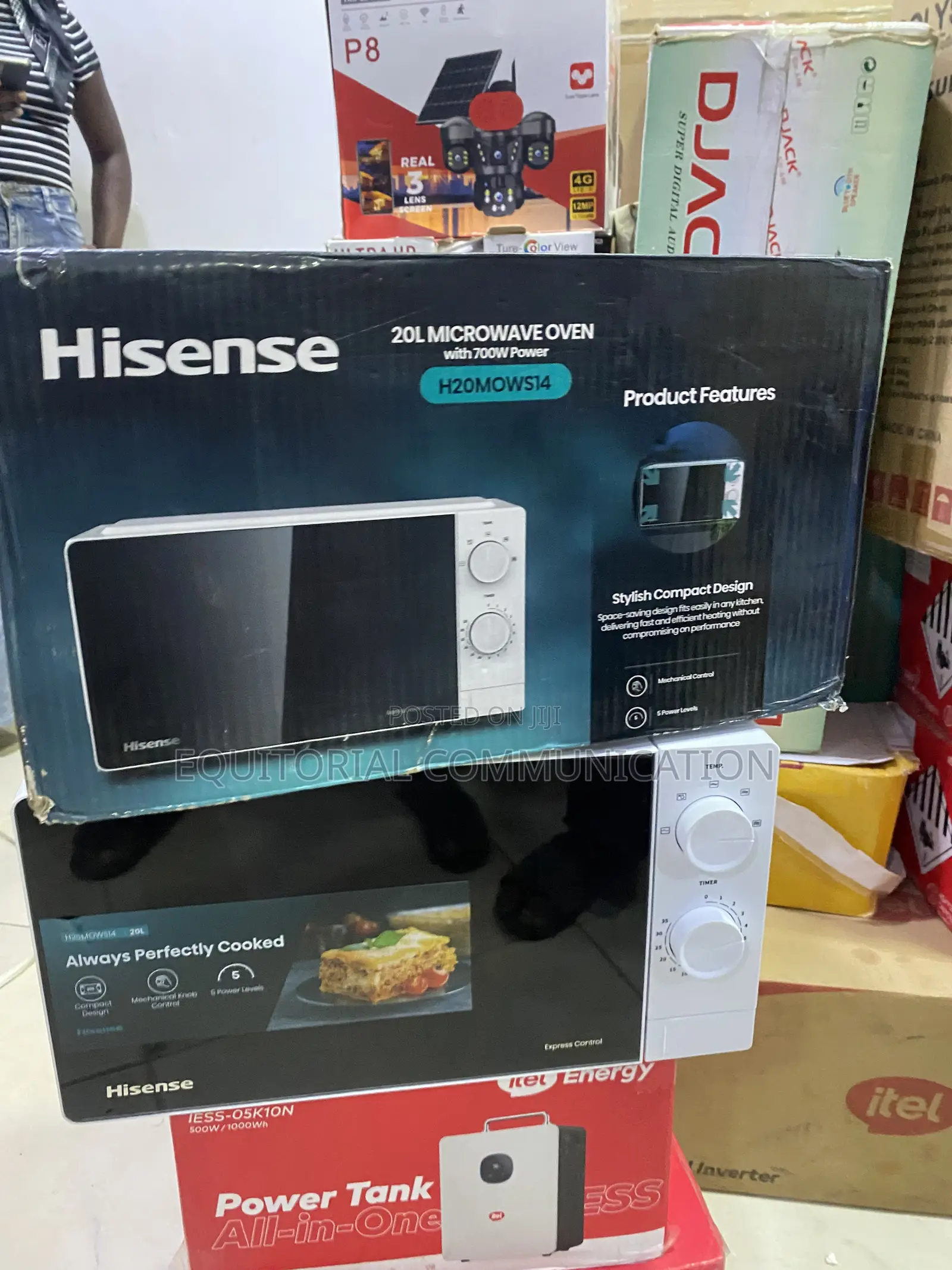 Hisense Manual Control Microwave H20MOWS14 20L 7000W