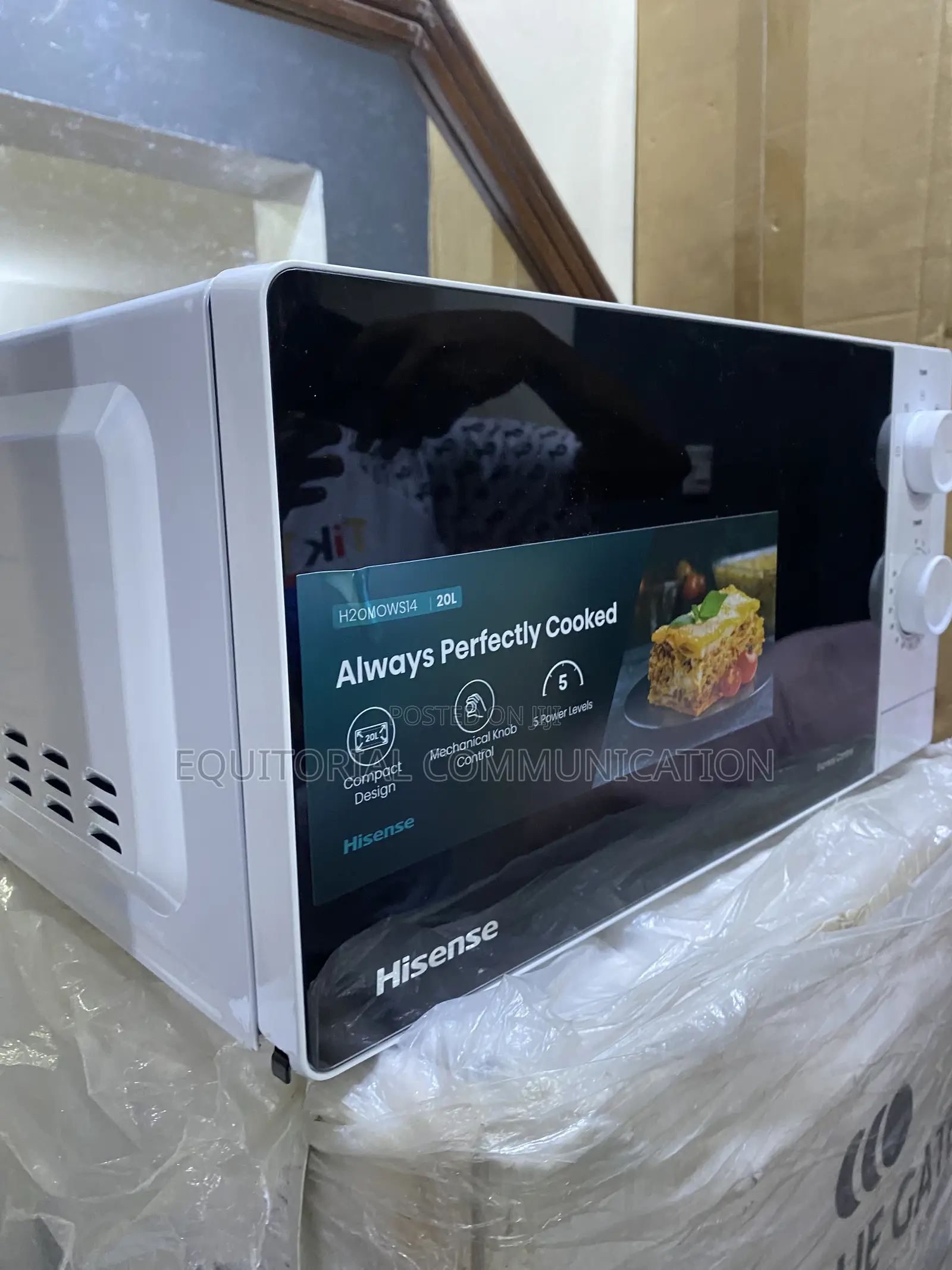 Hisense 20L Countertop Microwave Oven H20MOWS14 7000W Manual