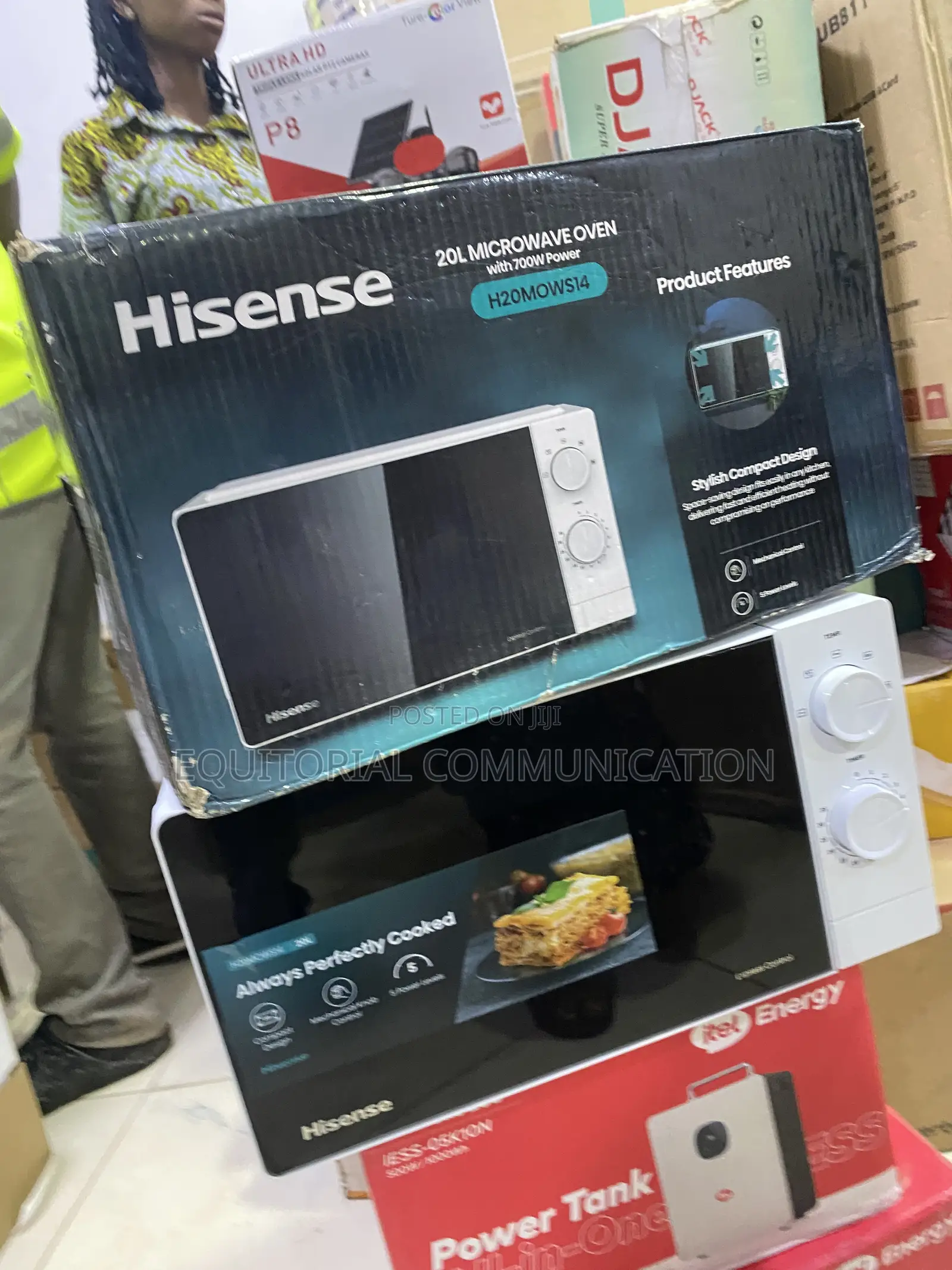 Hisense 20L Countertop Microwave Oven H20MOWS14 7000W Manual
