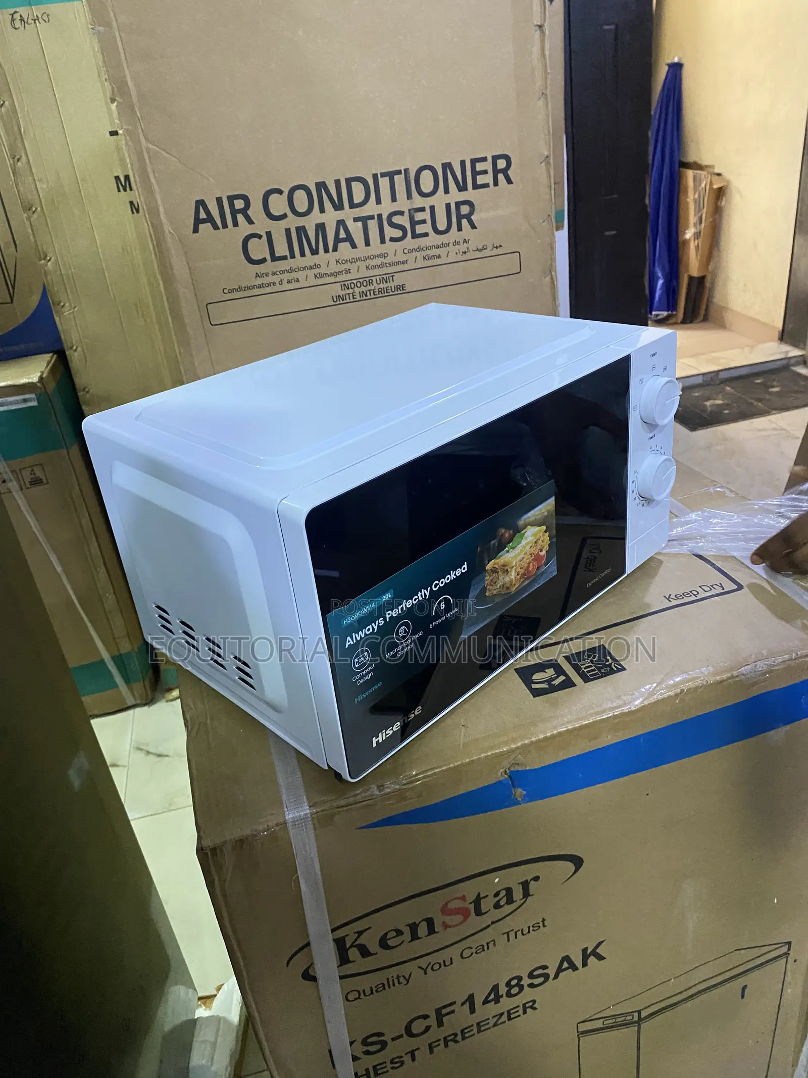 Hisense H20MOWS14 20L Microwave for Daily Meal Preparation 7000W