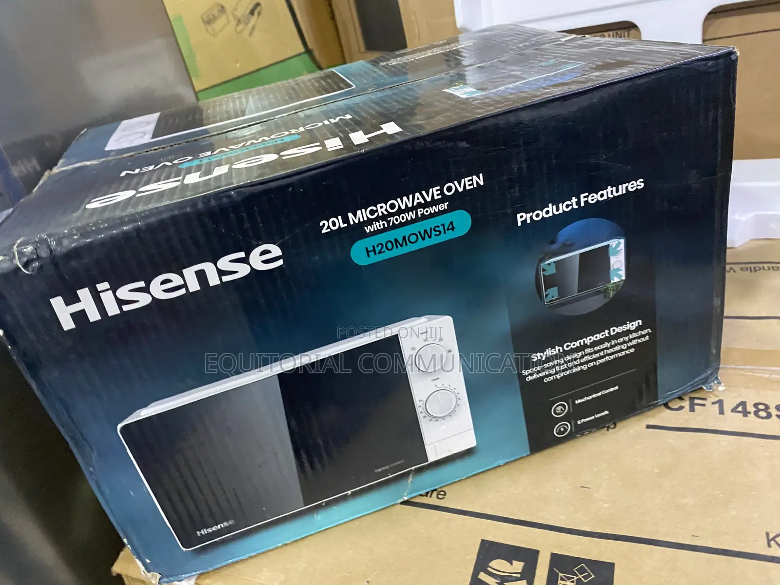 Hisense H20MOWS14 20L Food Reheating Appliance 7000W Manual