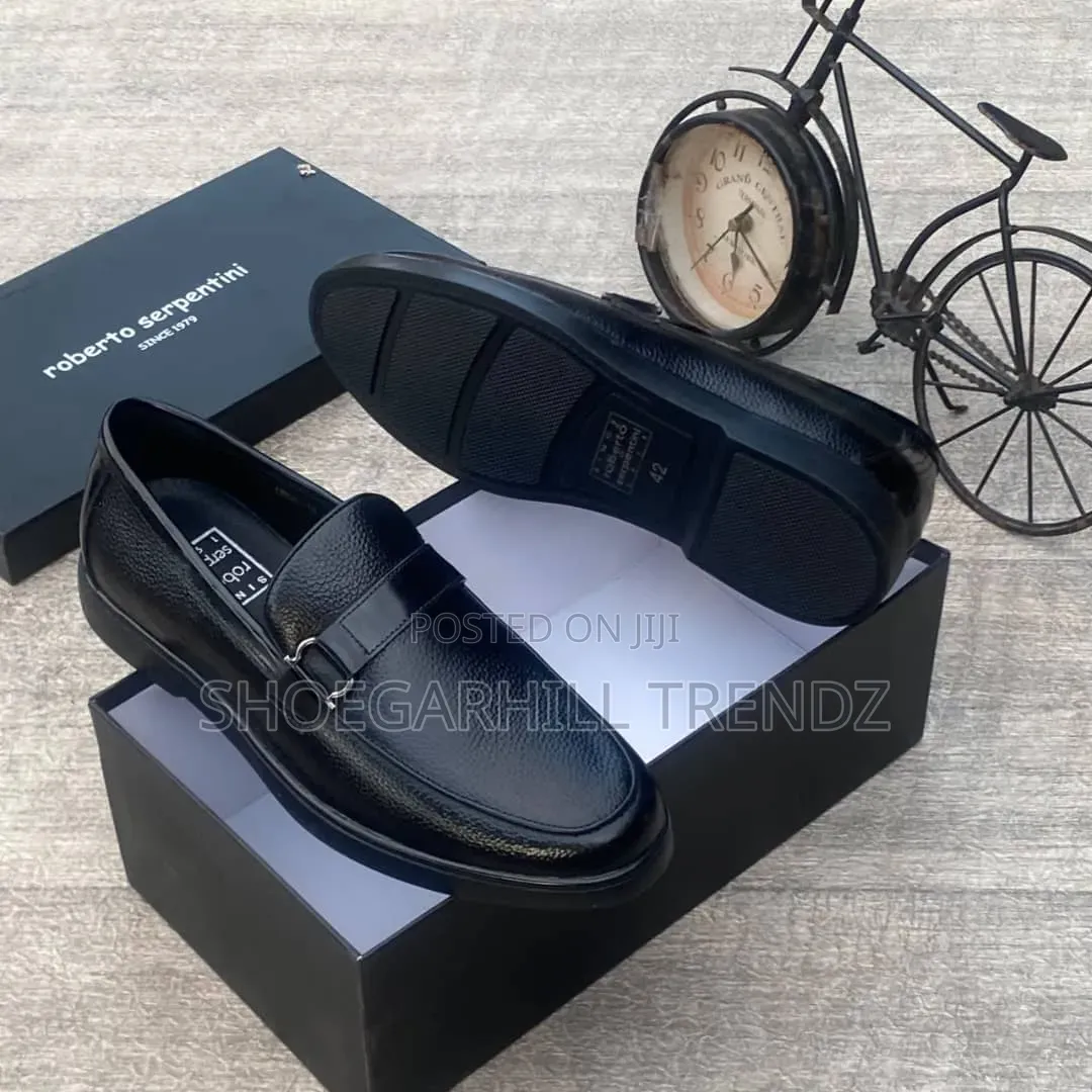 Roberto Serpentini Leather Loafers in 2 Colours