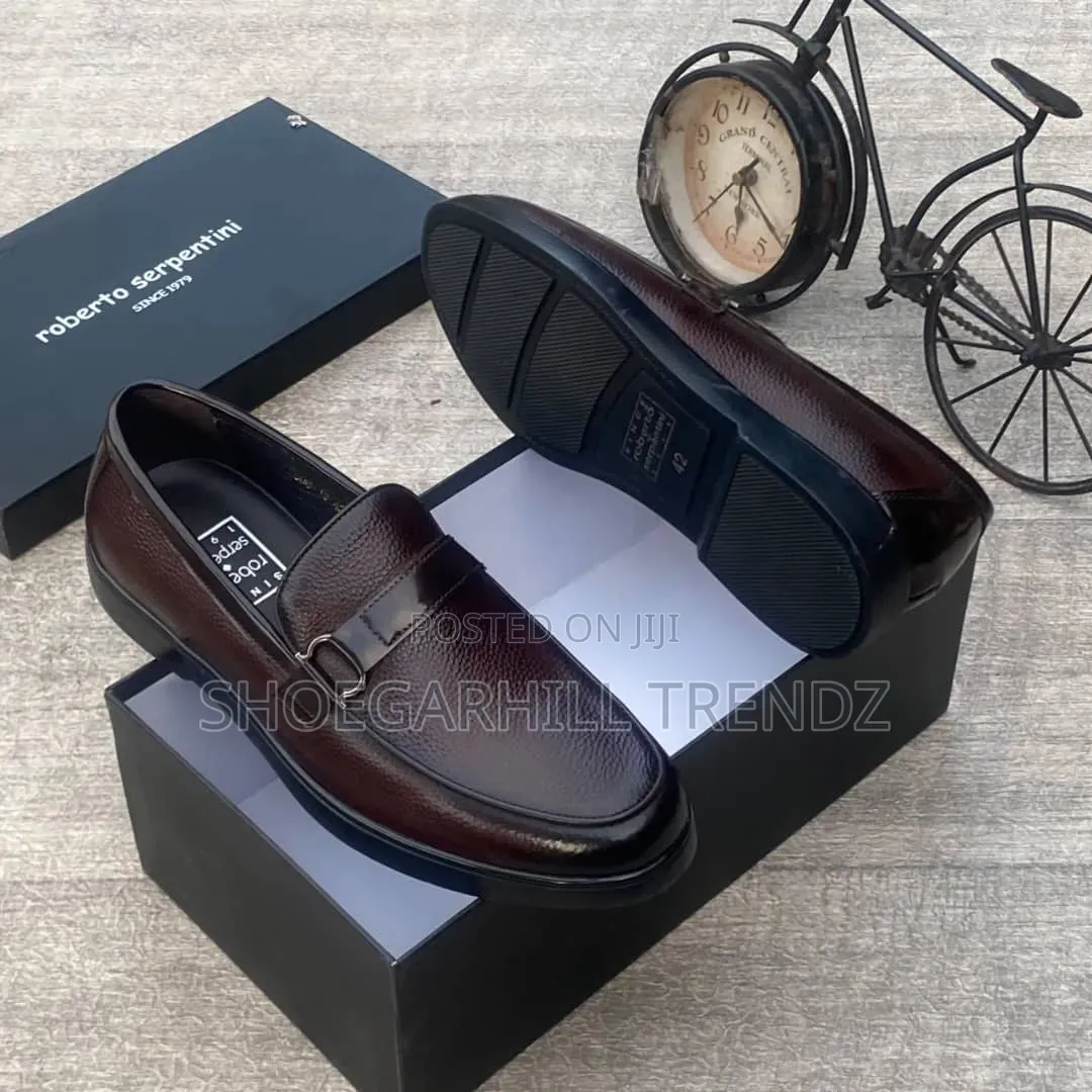 Roberto Serpentini Leather Loafers in 2 Colours