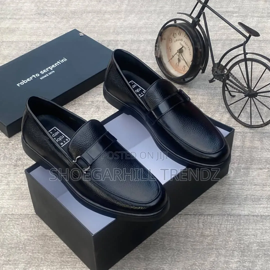 Roberto Serpentini Leather Loafers in 2 Colours