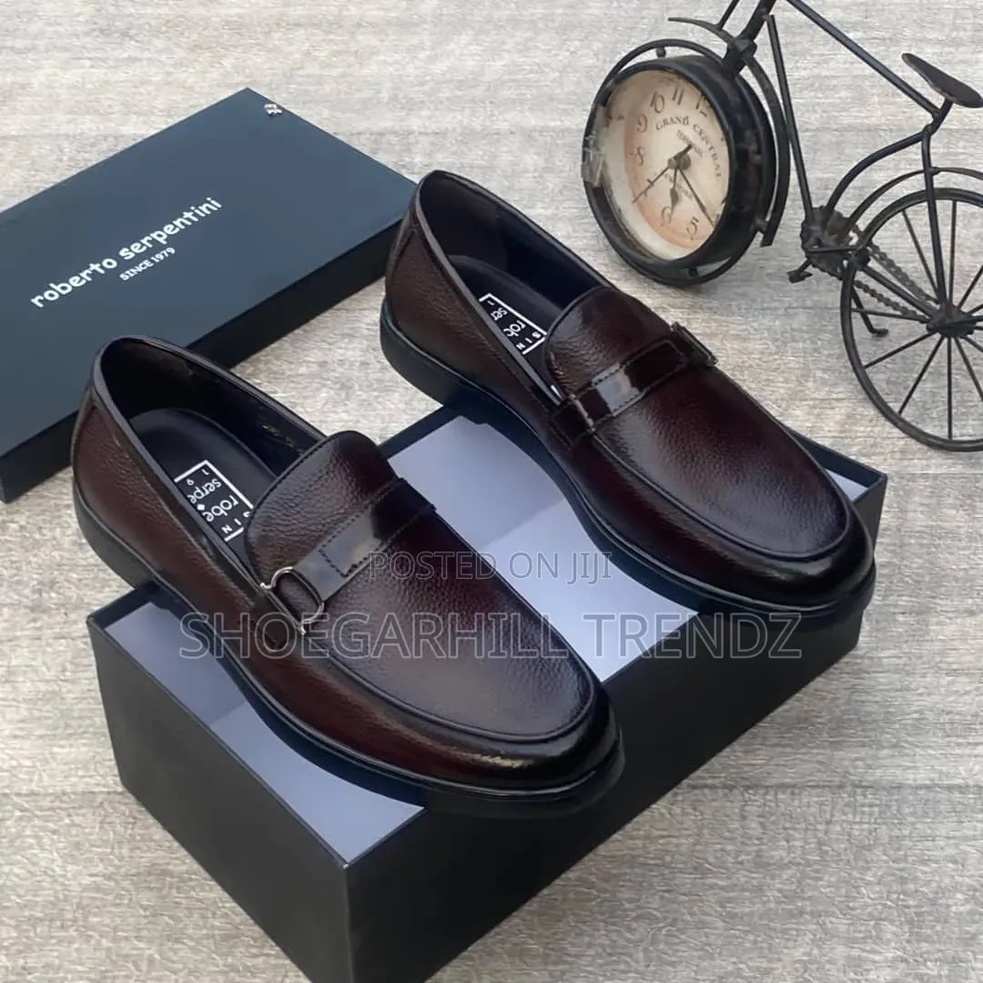 Roberto Serpentini Leather Loafers in 2 Colours