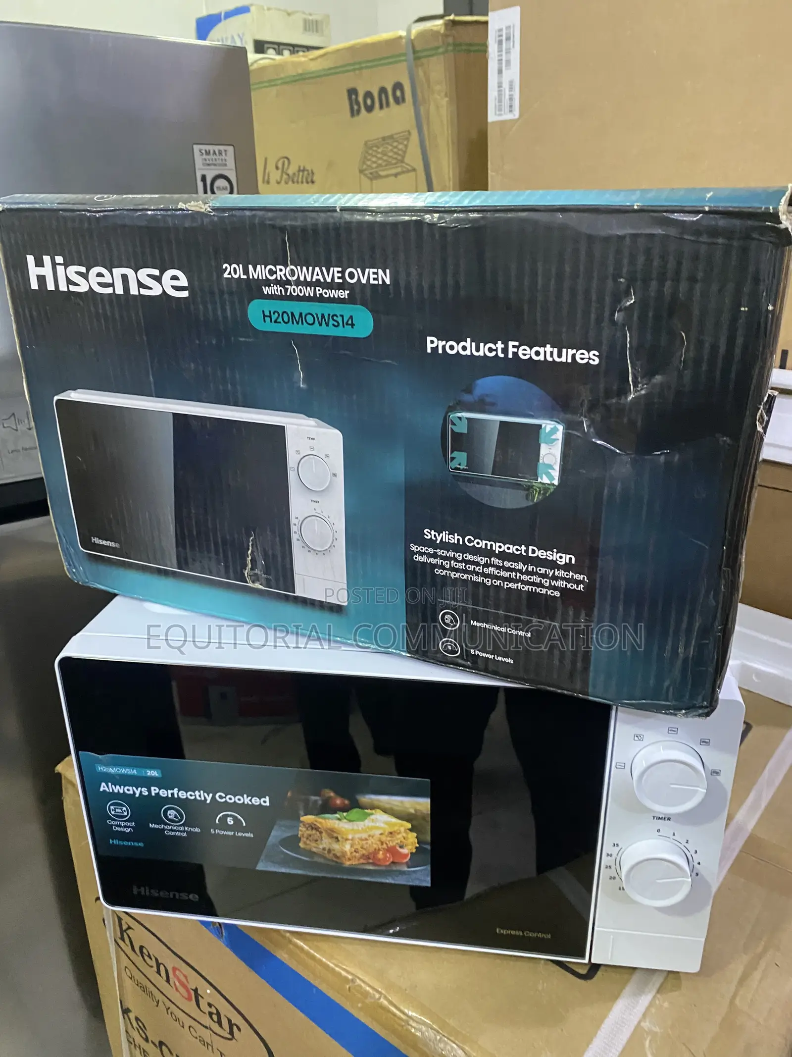 Hisense 20L Manual Microwave for Everyday Meals H20MOWS14 7000W
