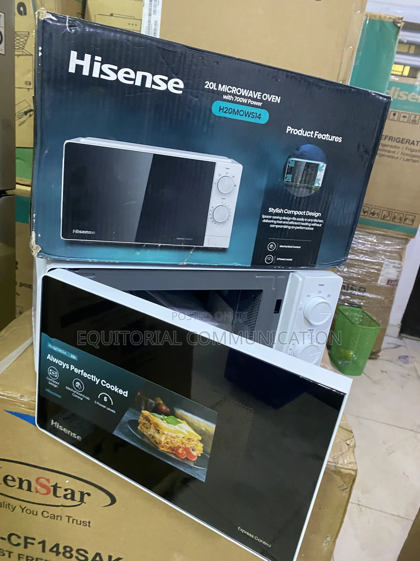 Hisense 20L Manual Microwave With Compact Design H20MOWS14 7000W
