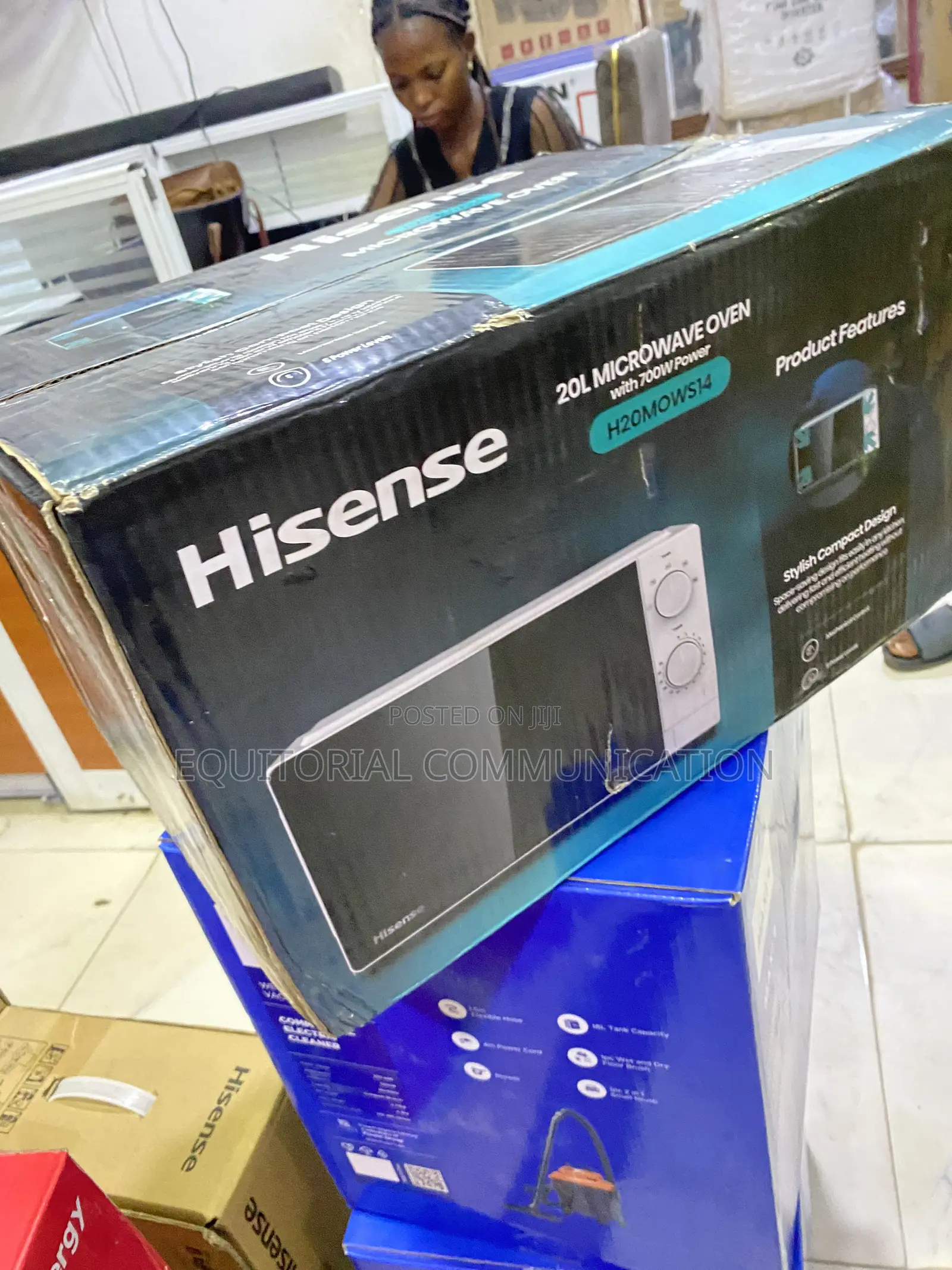 Hisense H20MOWS14 20L Home Cooking Microwave 7000W Manual