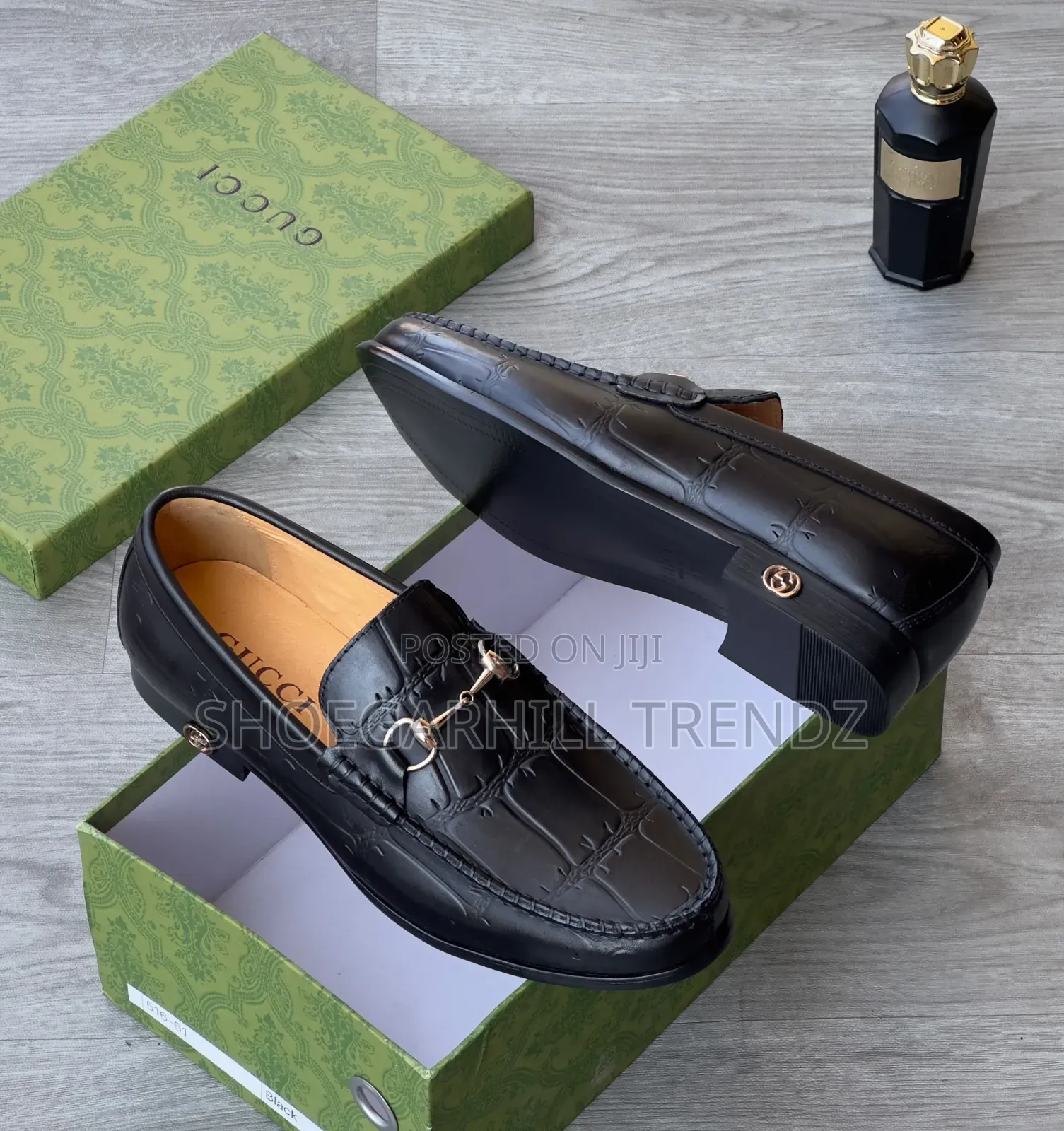 Premium Gucci Penny and Chain Loafers