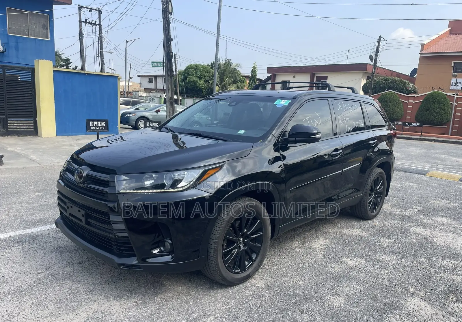 Toyota Highlander Limited 2019 Black