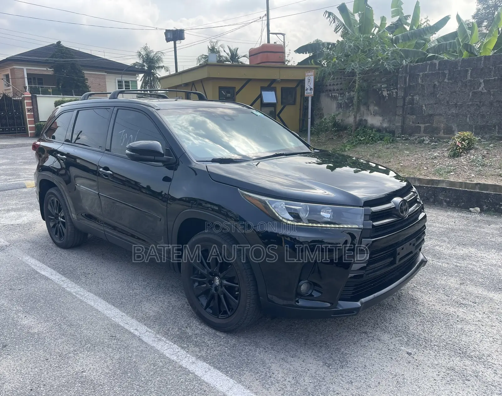 Toyota Highlander Limited 2019 Black