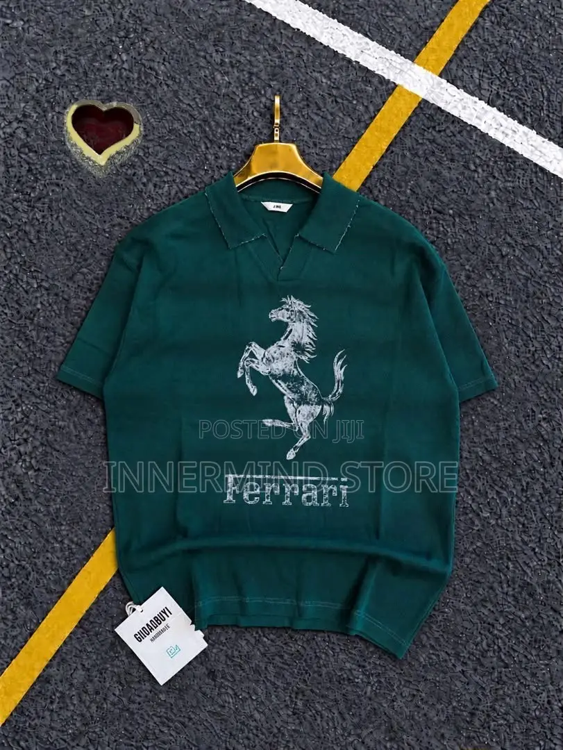 *High Quality Dope Ferrari Polo for Men