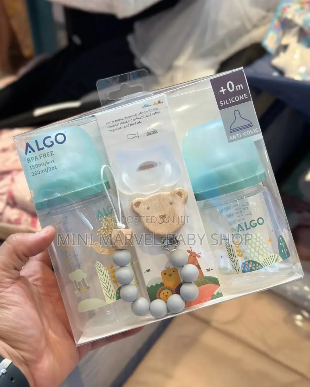 Algo Anti Colic 2pcs Feeding Bottle