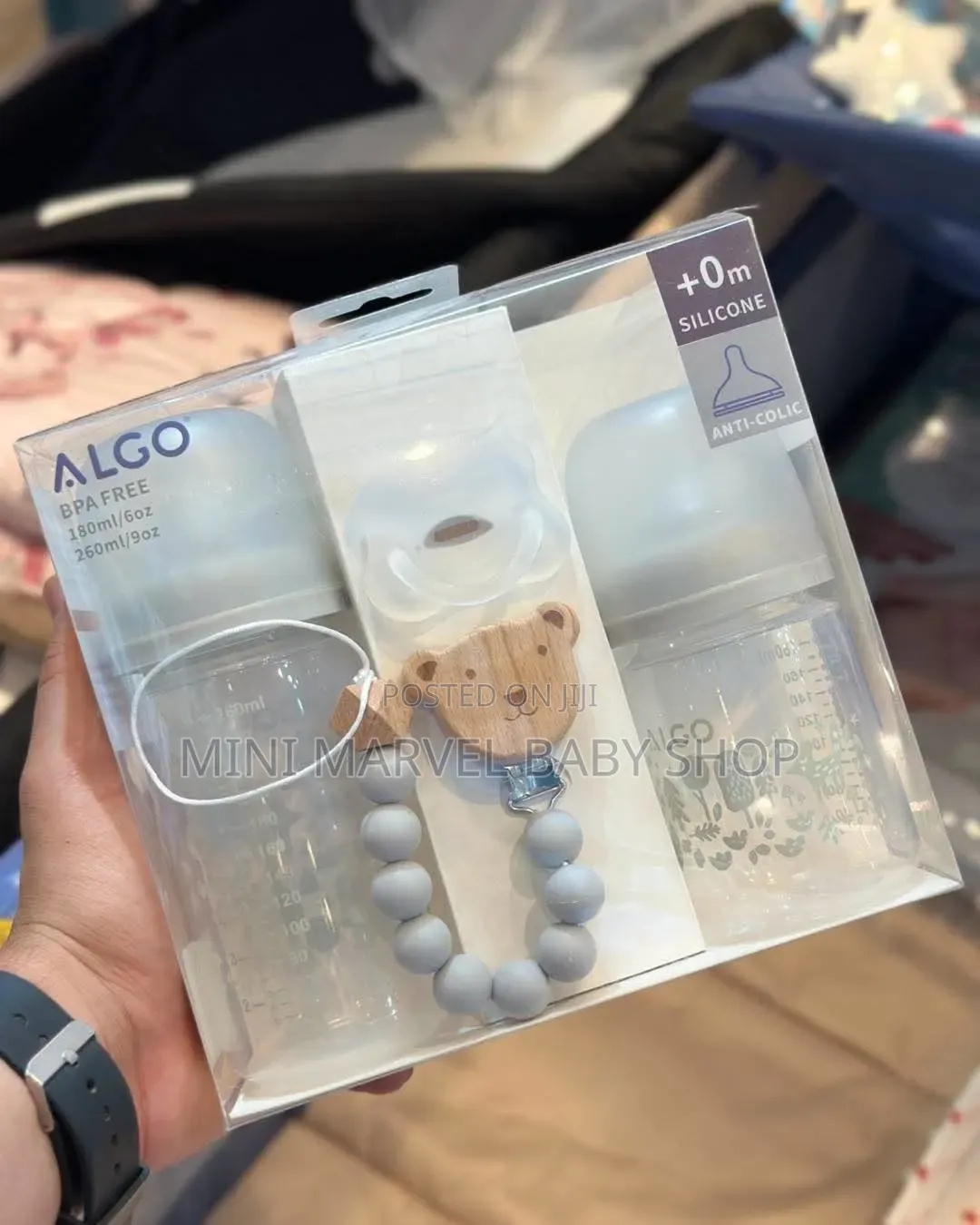 Algo Anti Colic 2pcs Feeding Bottle
