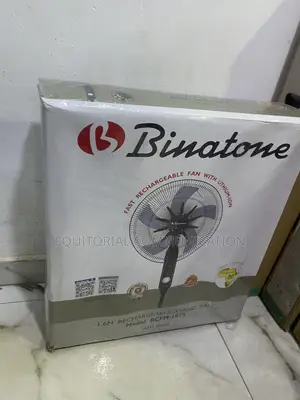 Binatone RCFM-1875 Freestanding Airflow Fan With Rechargeable Power