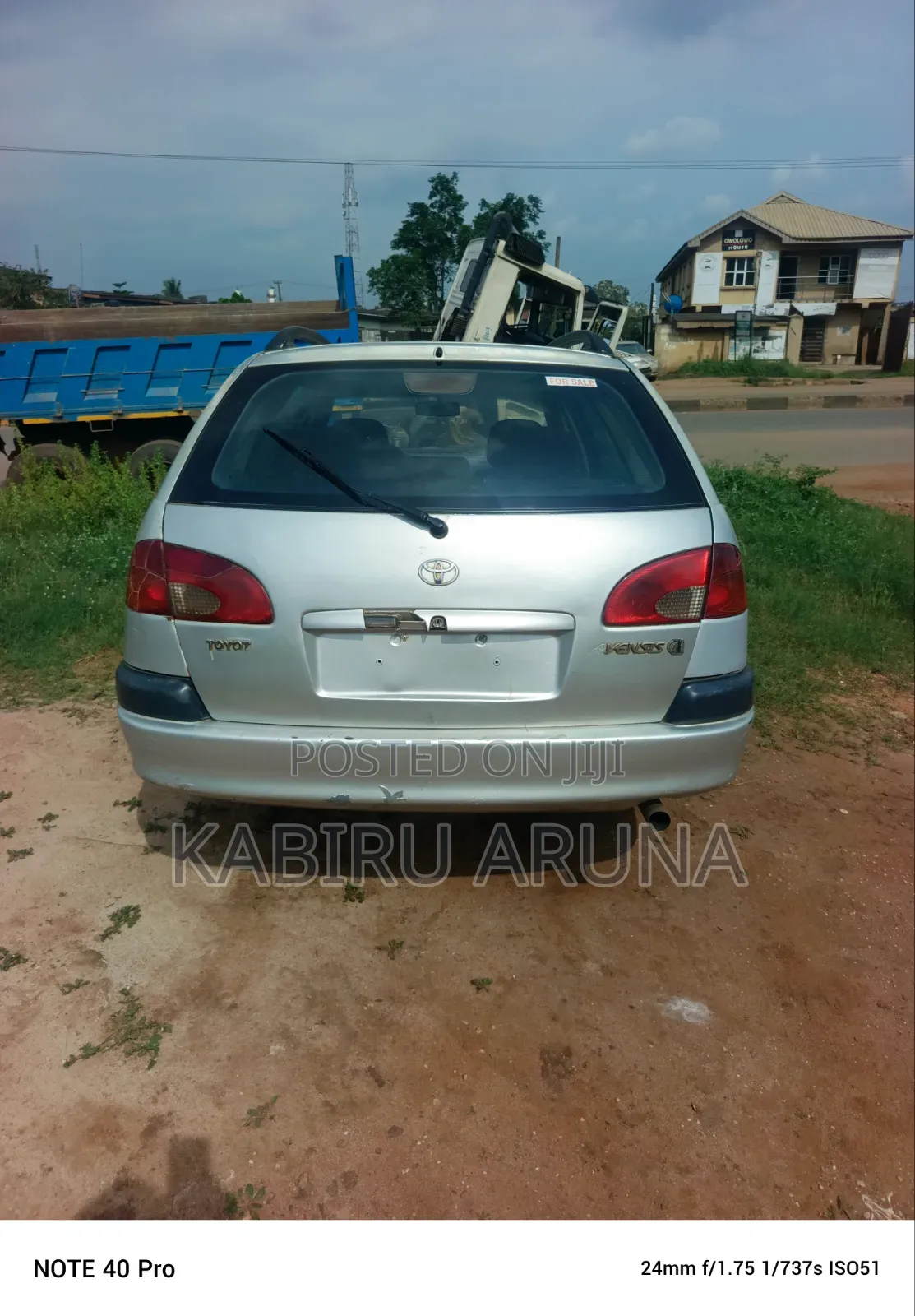 Toyota Avensis 2.0 D Verso 2002 Green