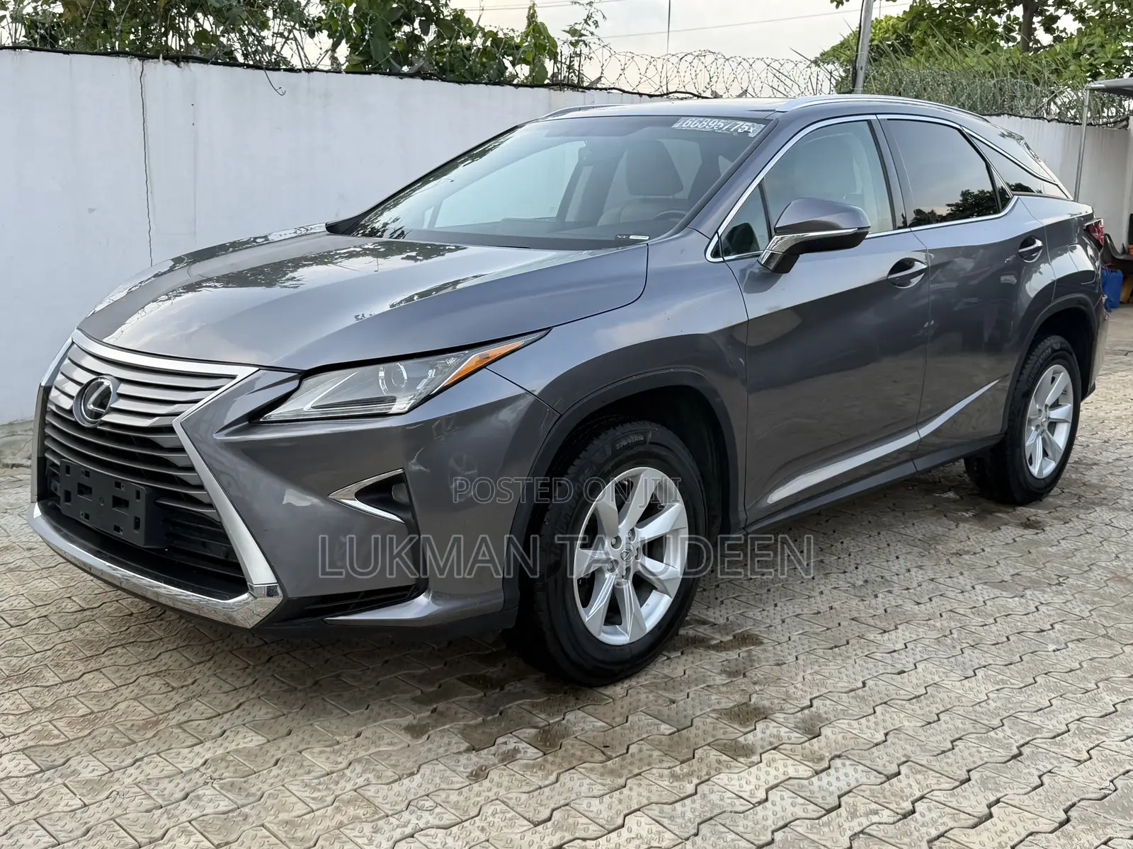 Lexus RX 350 FWD 2017 Gray
