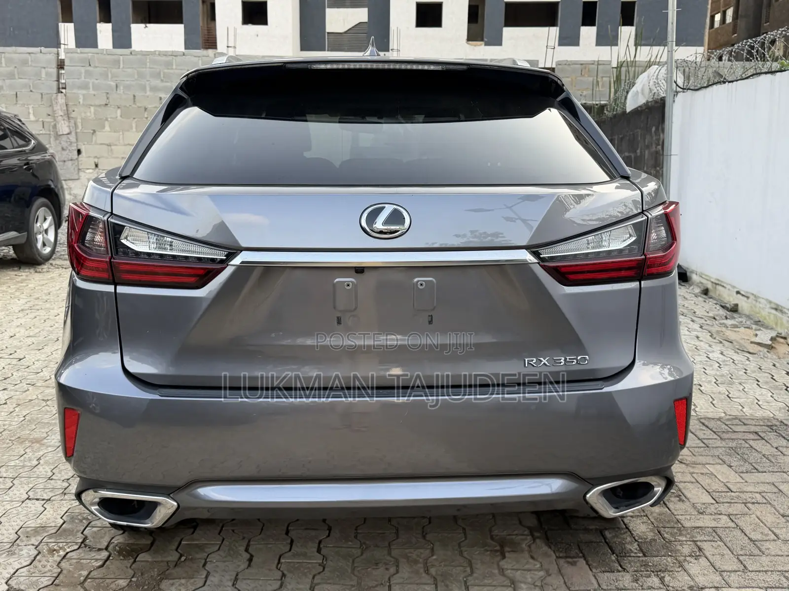 Lexus RX 350 FWD 2017 Gray