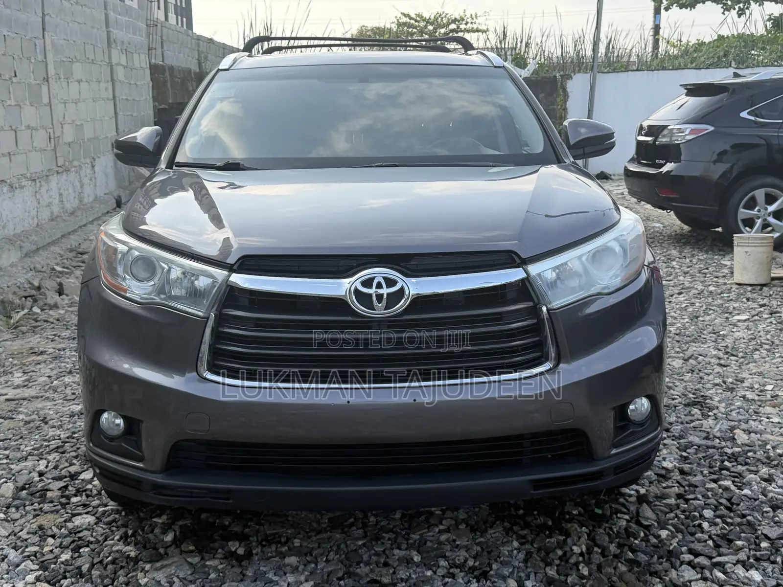 Toyota Highlander XLE V6 4x4 (3.5L 6cyl 6A) 2016 Gray