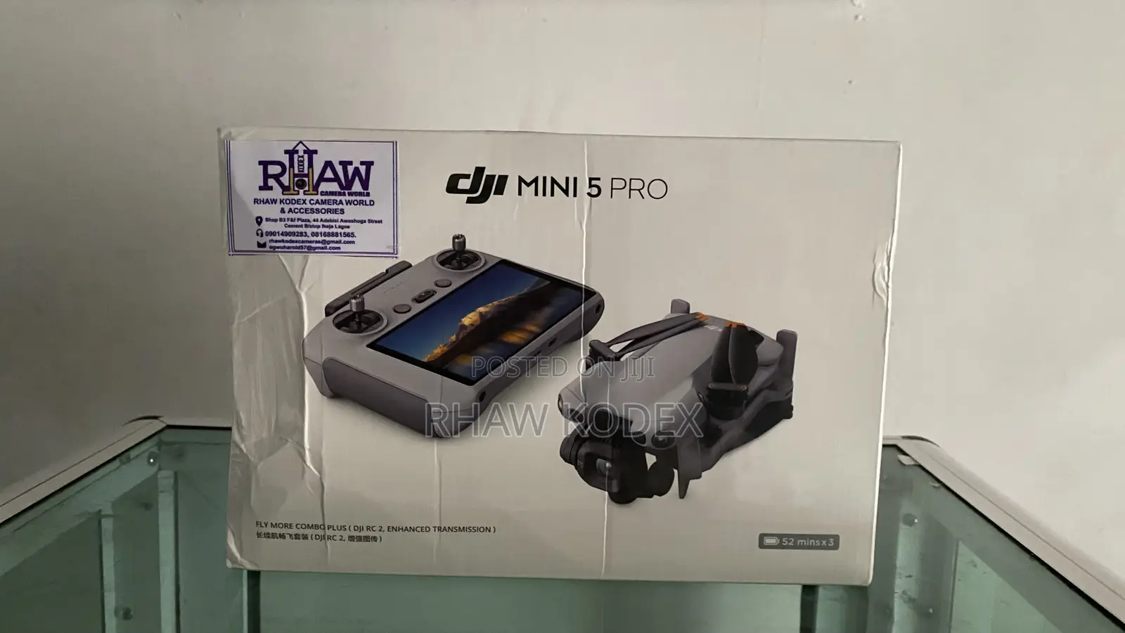 DJI Mini 5 Pro Drone With RC2 Fly More Combo (52mins X3)