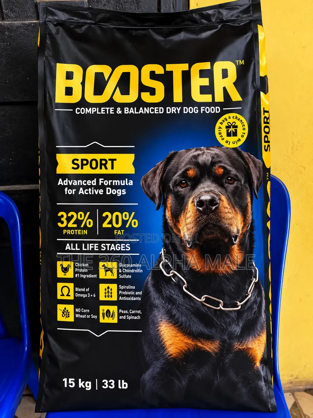 15kg Booster Dry Food