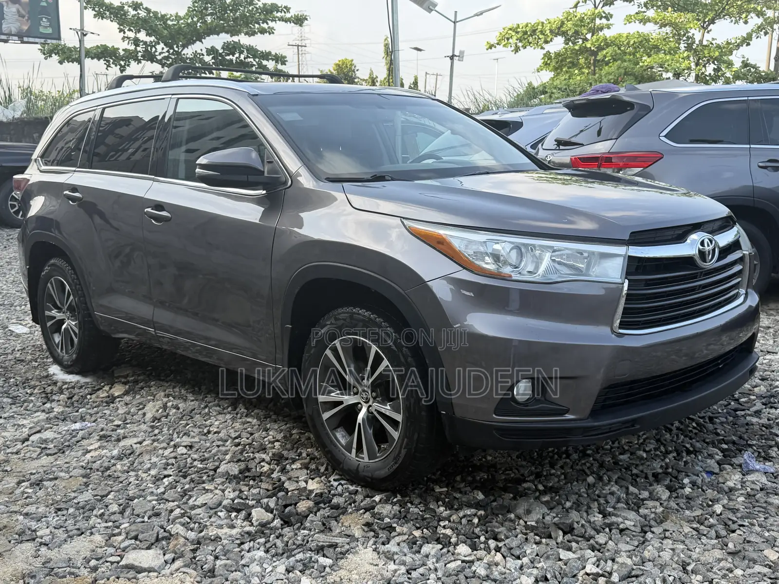 Toyota Highlander XLE V6 4x4 (3.5L 6cyl 6A) 2016 Gray