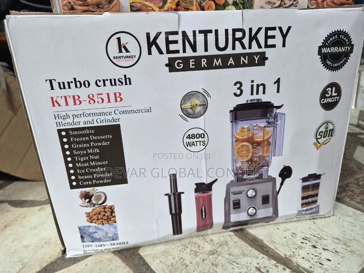 3in1 Kenturkey Turbocrush Blender