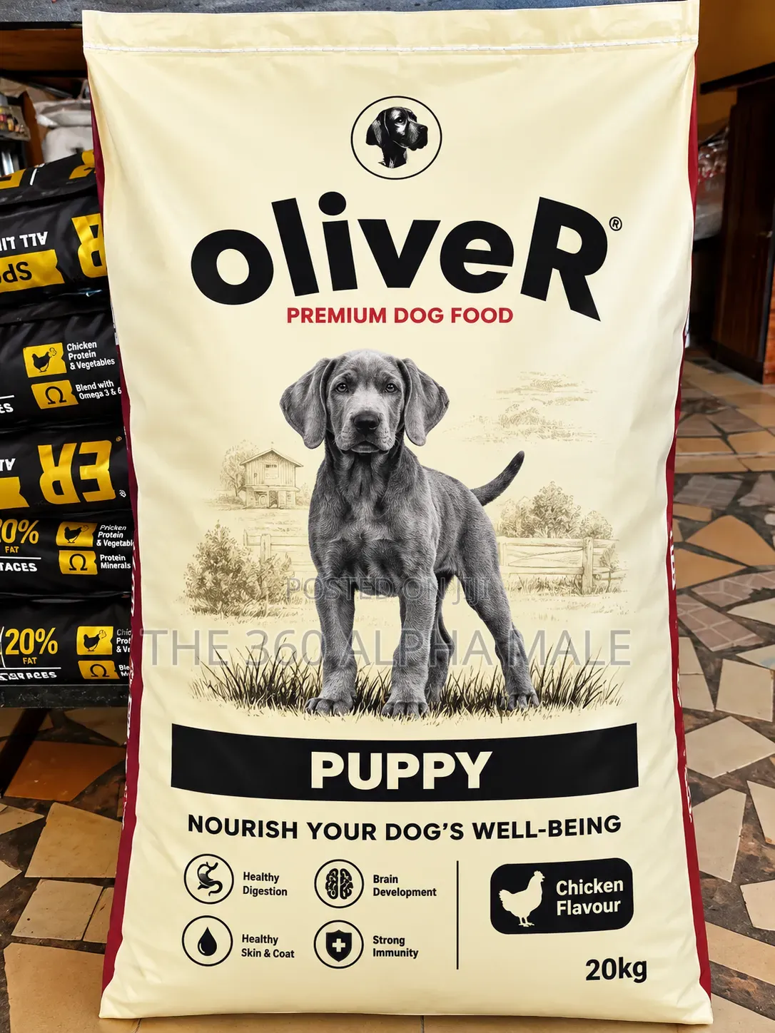 20kg Oliver Puppy Dry Food