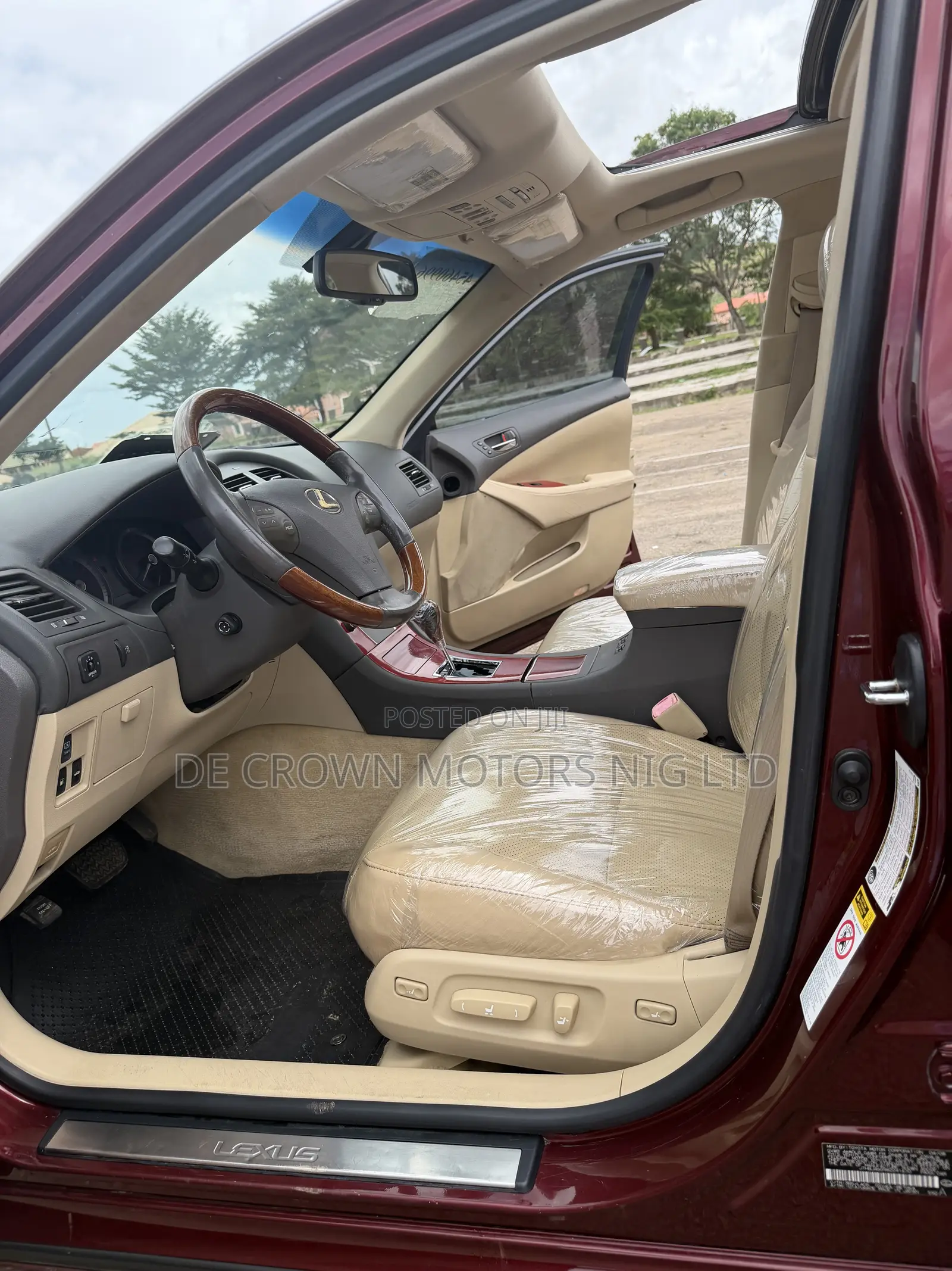 Lexus ES 350 2008 Burgundy