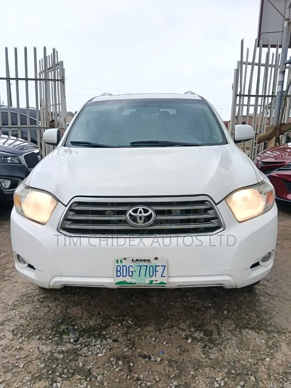 Toyota Highlander Limited 2010 White