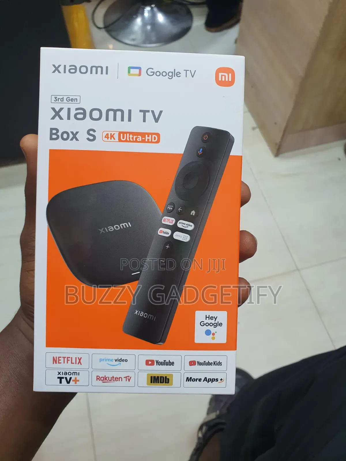 Xiaomi TV Box S (3rd Gen) 4K Ultra HD, Powered by Google TV