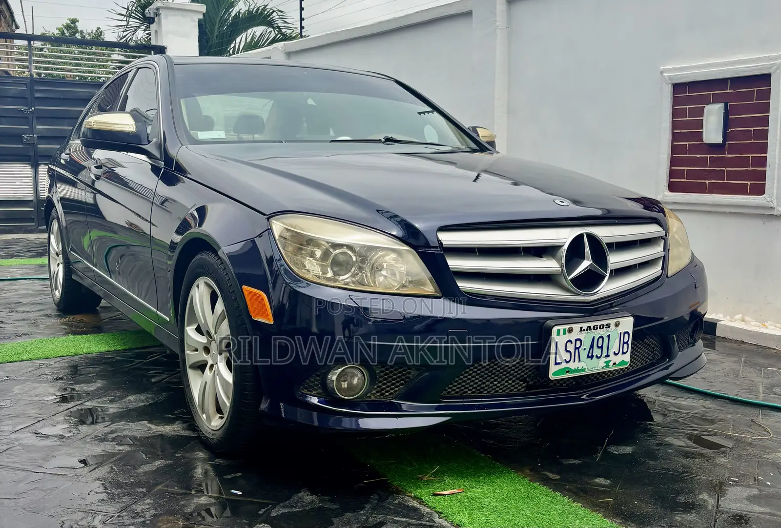 Mercedes-Benz C300 Luxury Sedan AWD (3.0L 6cyl 7A) 2008 Blue