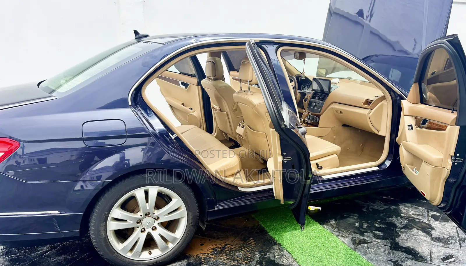 Mercedes-Benz C300 Luxury Sedan AWD (3.0L 6cyl 7A) 2008 Blue