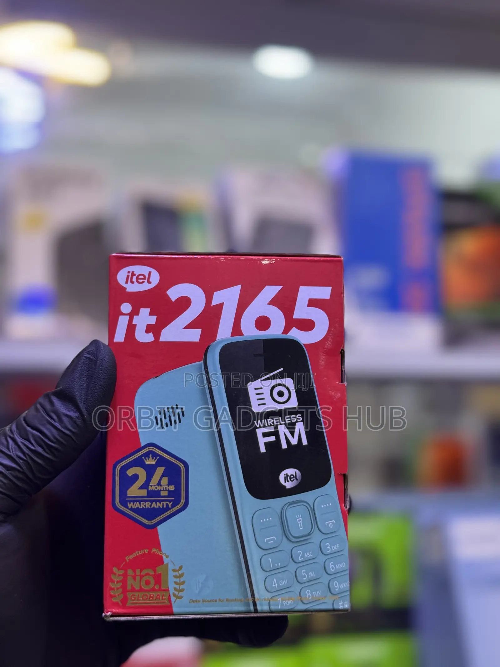 New Itel it2165 Black