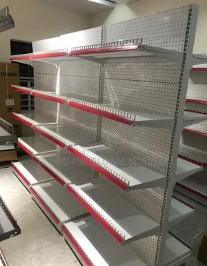 Double Sided Supermarket Shelve