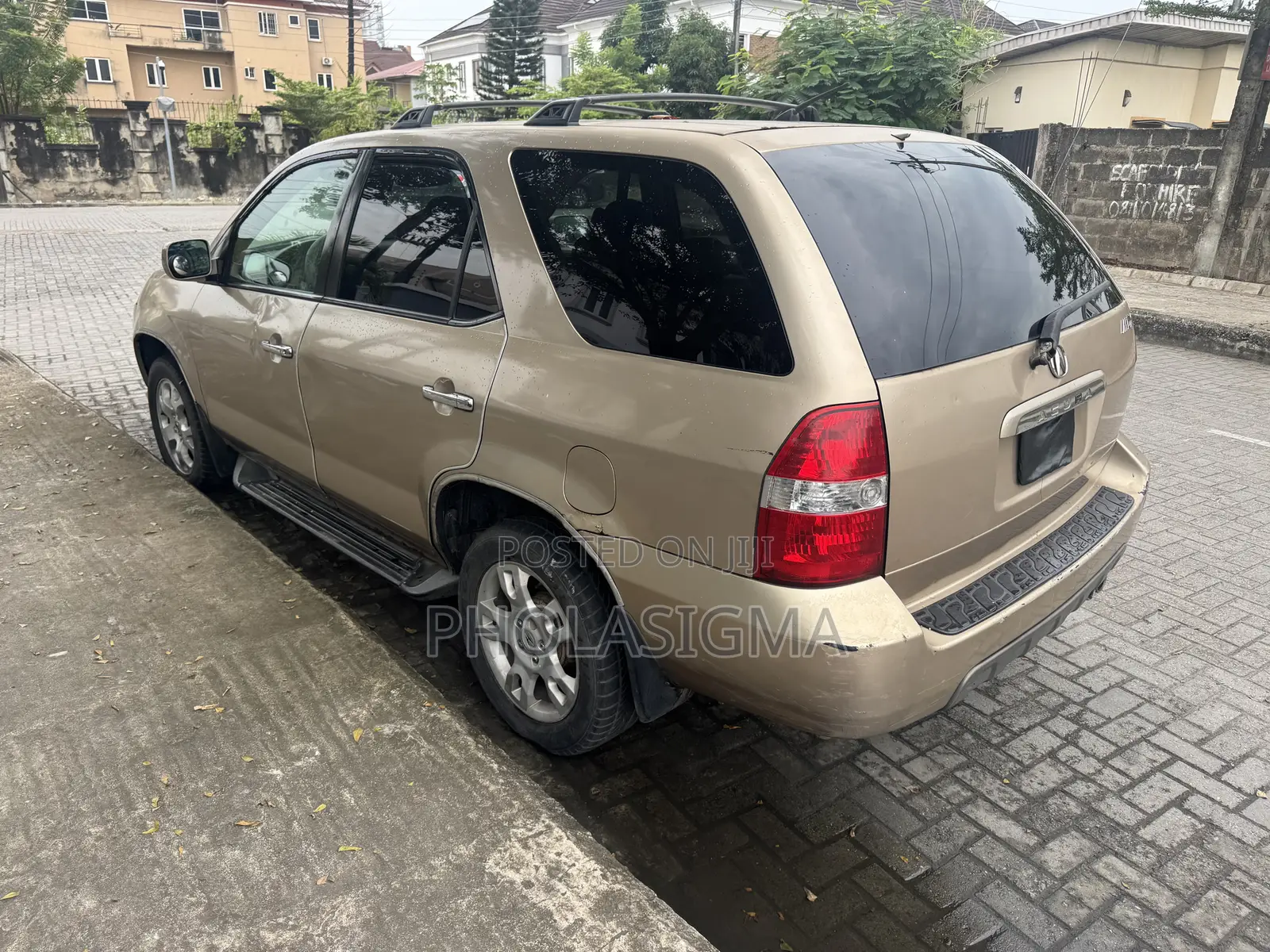Acura MDX 3.5L 4x4 2002 Gold