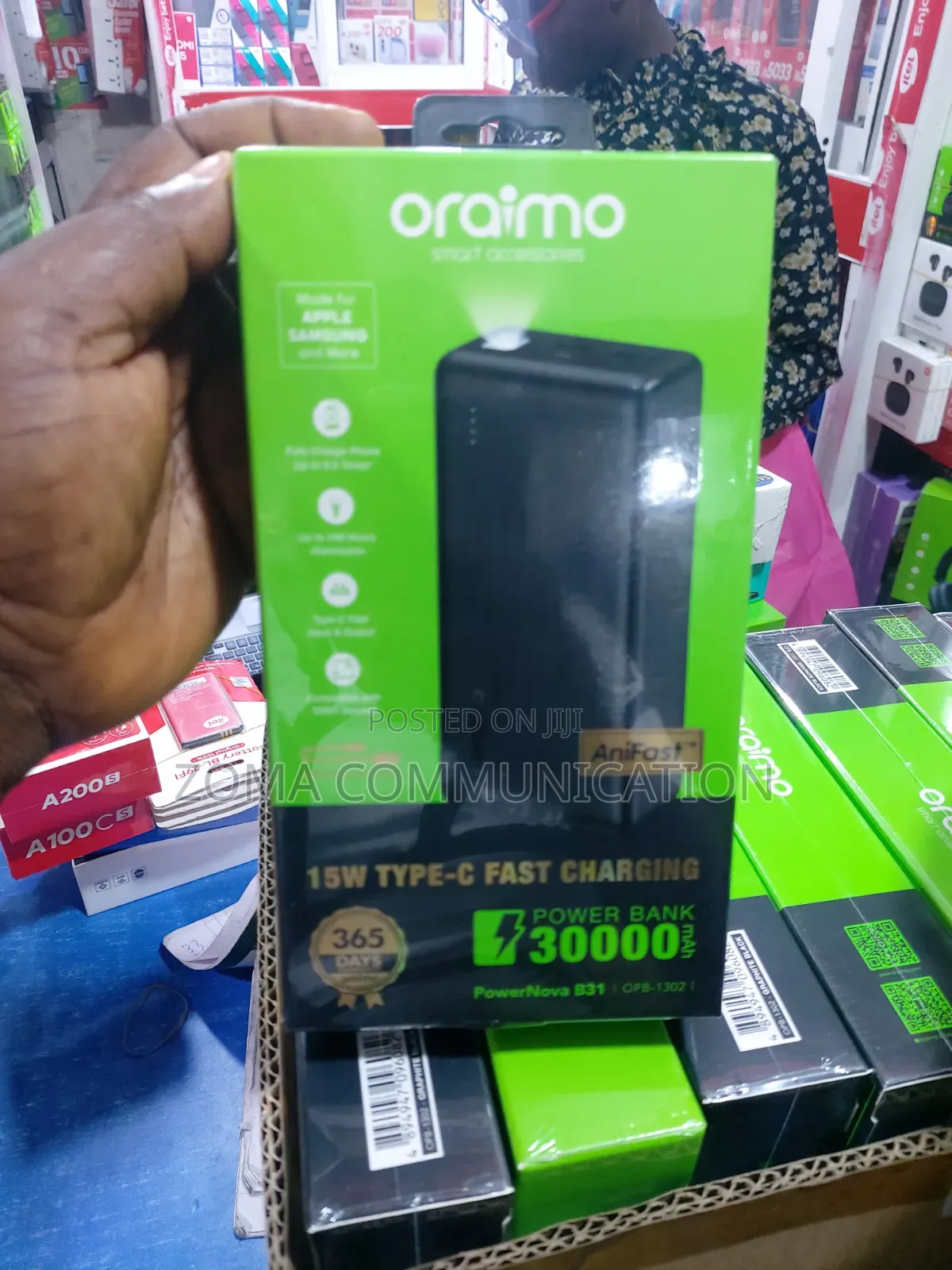 Oraimo 30,000mah Capacity